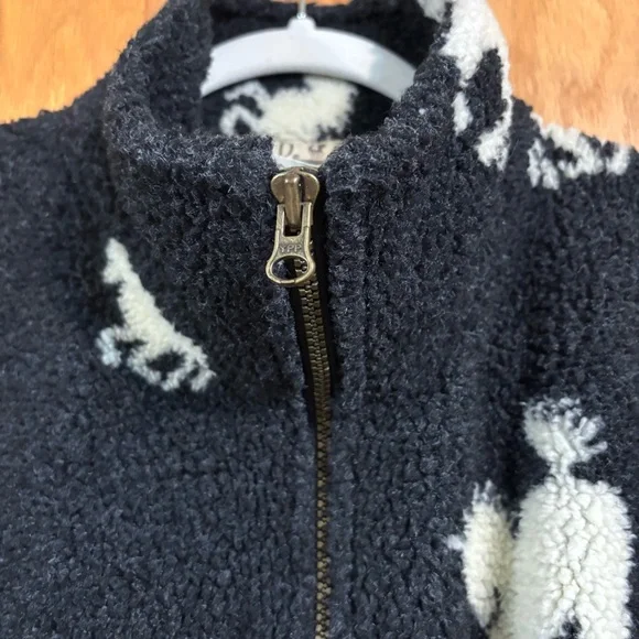 Vintage Outback trading company running horses graphic fleece jacket - Picture 3 of 6